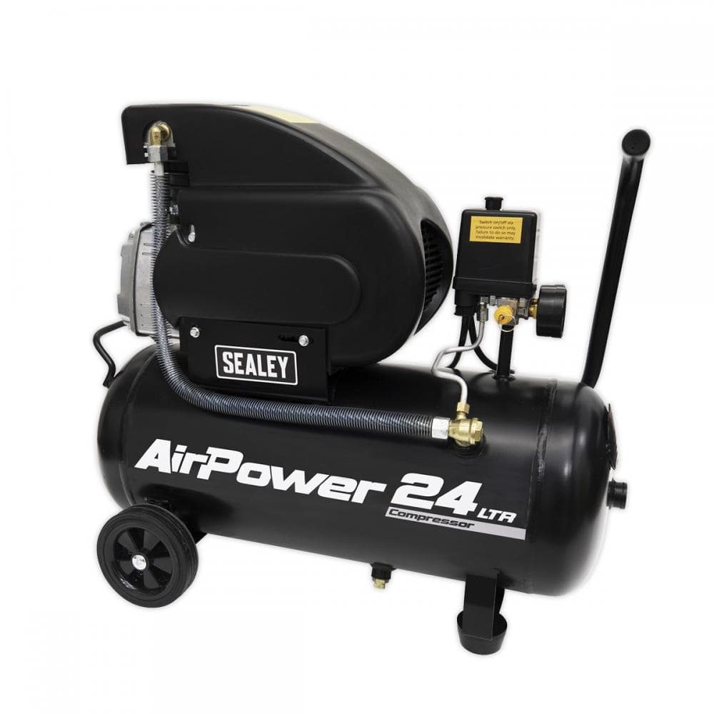 Sealey SAC2420A Air Compressor 24L Direct Drive 2Hp