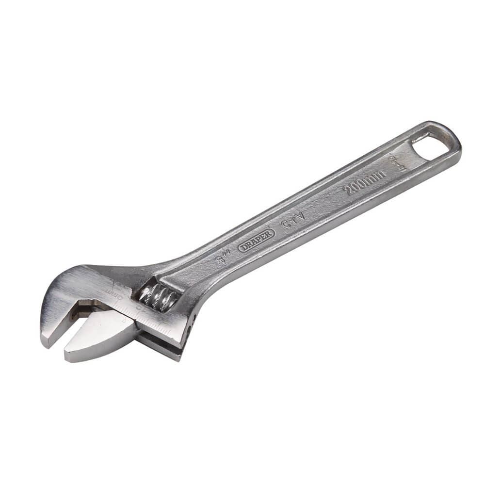 Draper 70396 Adjustable Wrench 200Mm each 1