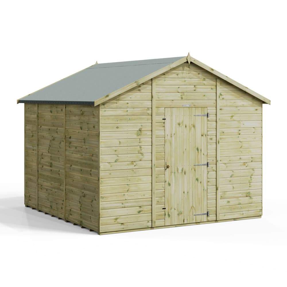 Powersheds 10x10 Premium Powersheds Apex No Windows