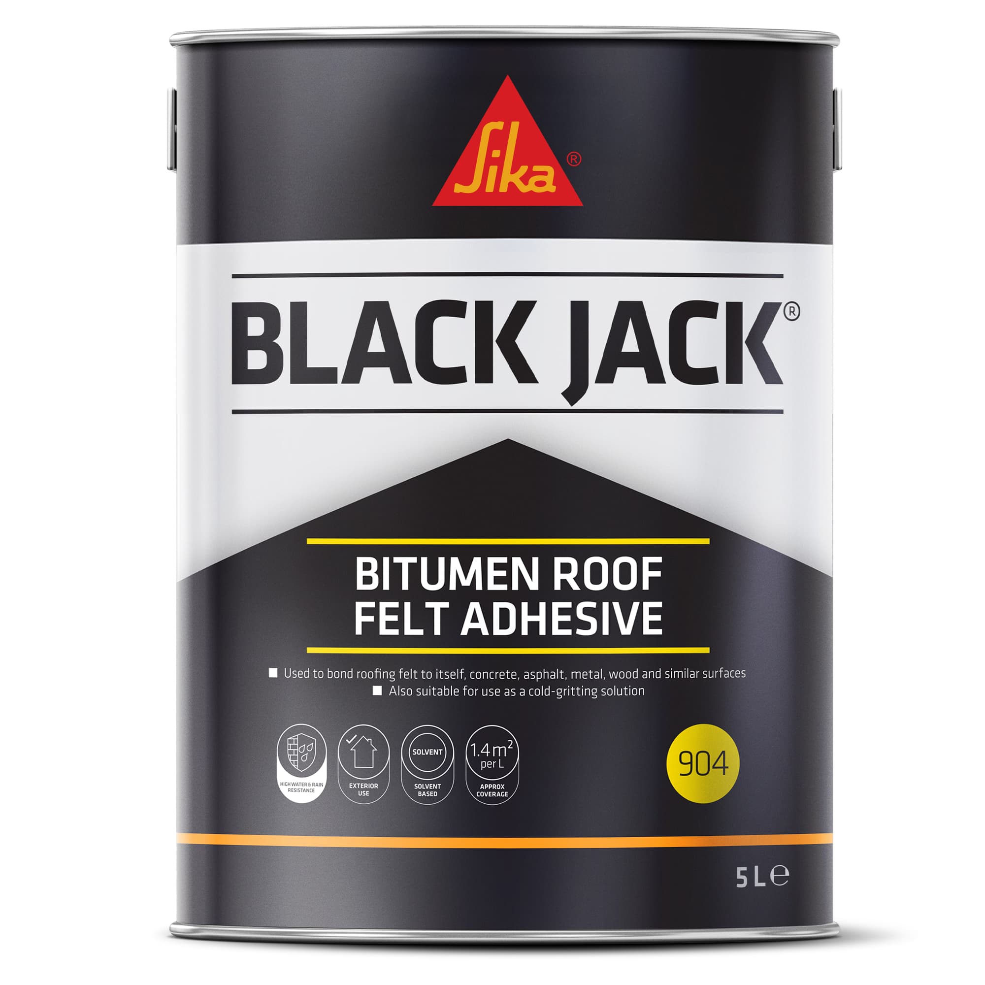 Sika Black Jack Roofing Felt Adhesive 5L