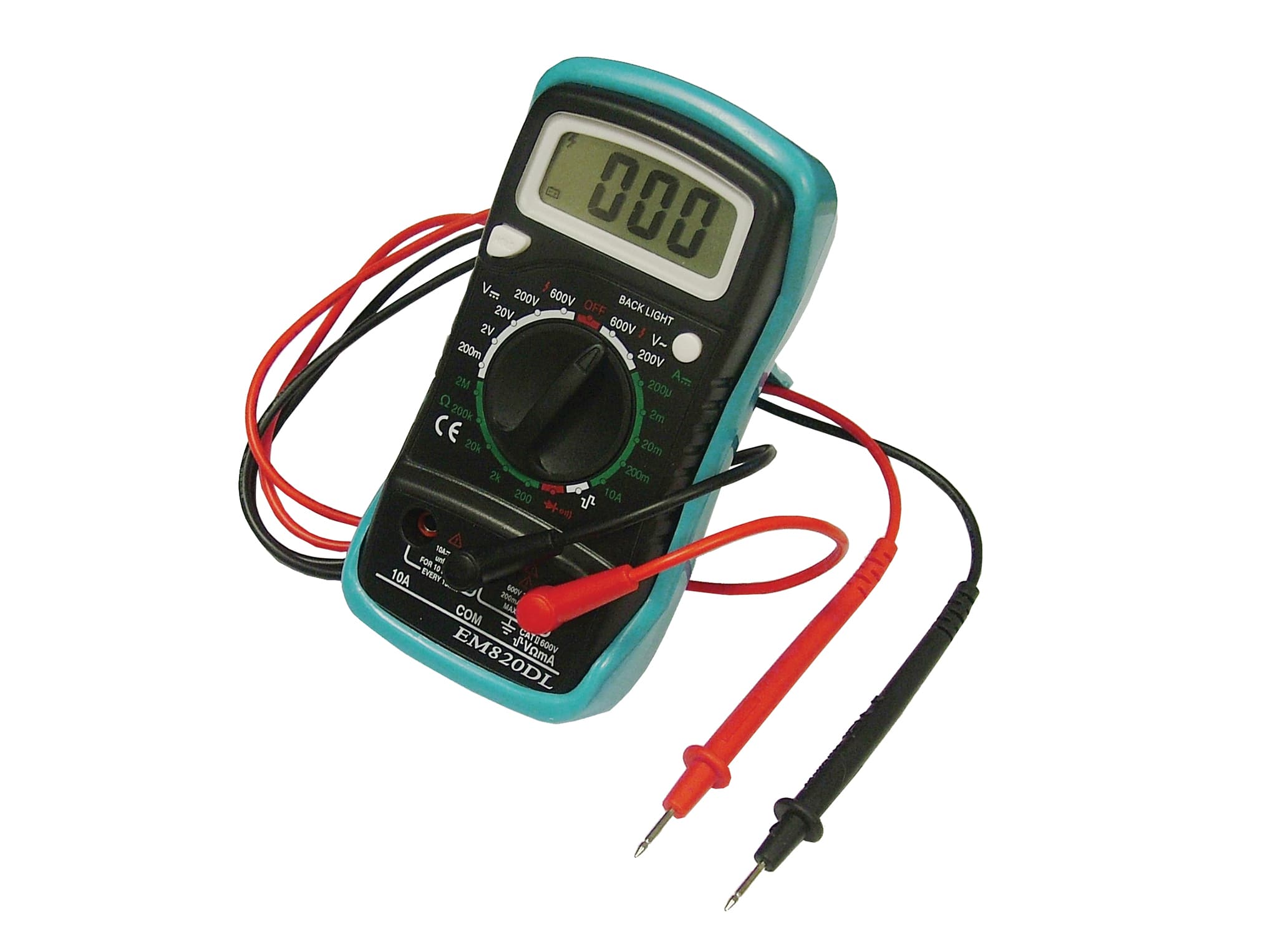 Faithfull FAIDETMULTI Multi-meter LCD Display
