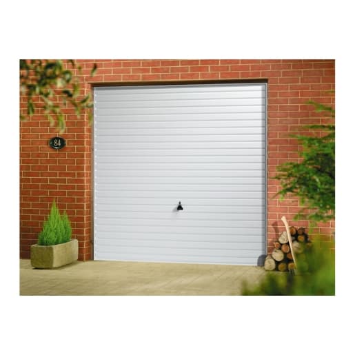 Garador Horizon Type C Steel Up & Over Garage Door White 2134mm x 2134mm