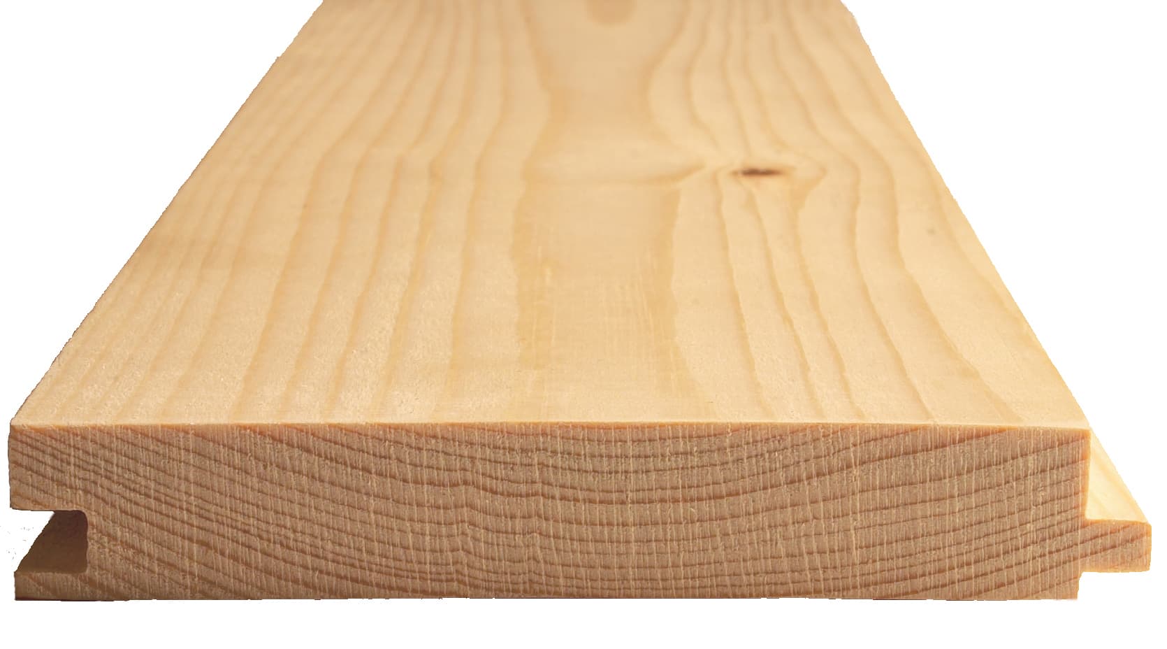 Metsa Brown Durable Whitewood Planed Tongue & Groove Flooring, 22x125x1mm