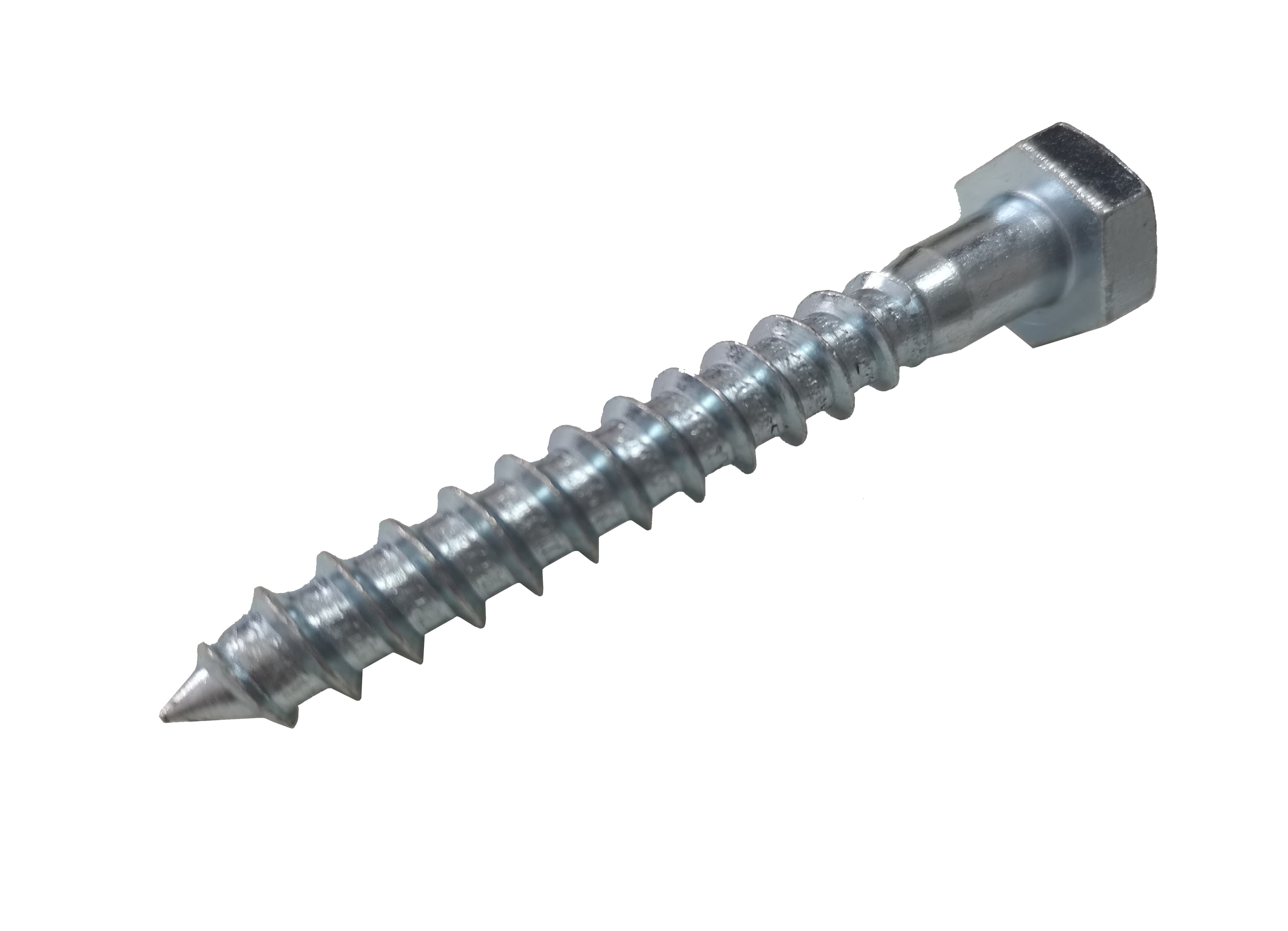 4Trade M10 x 75mm Coach Screws Bright Zinc Plated Qty 20