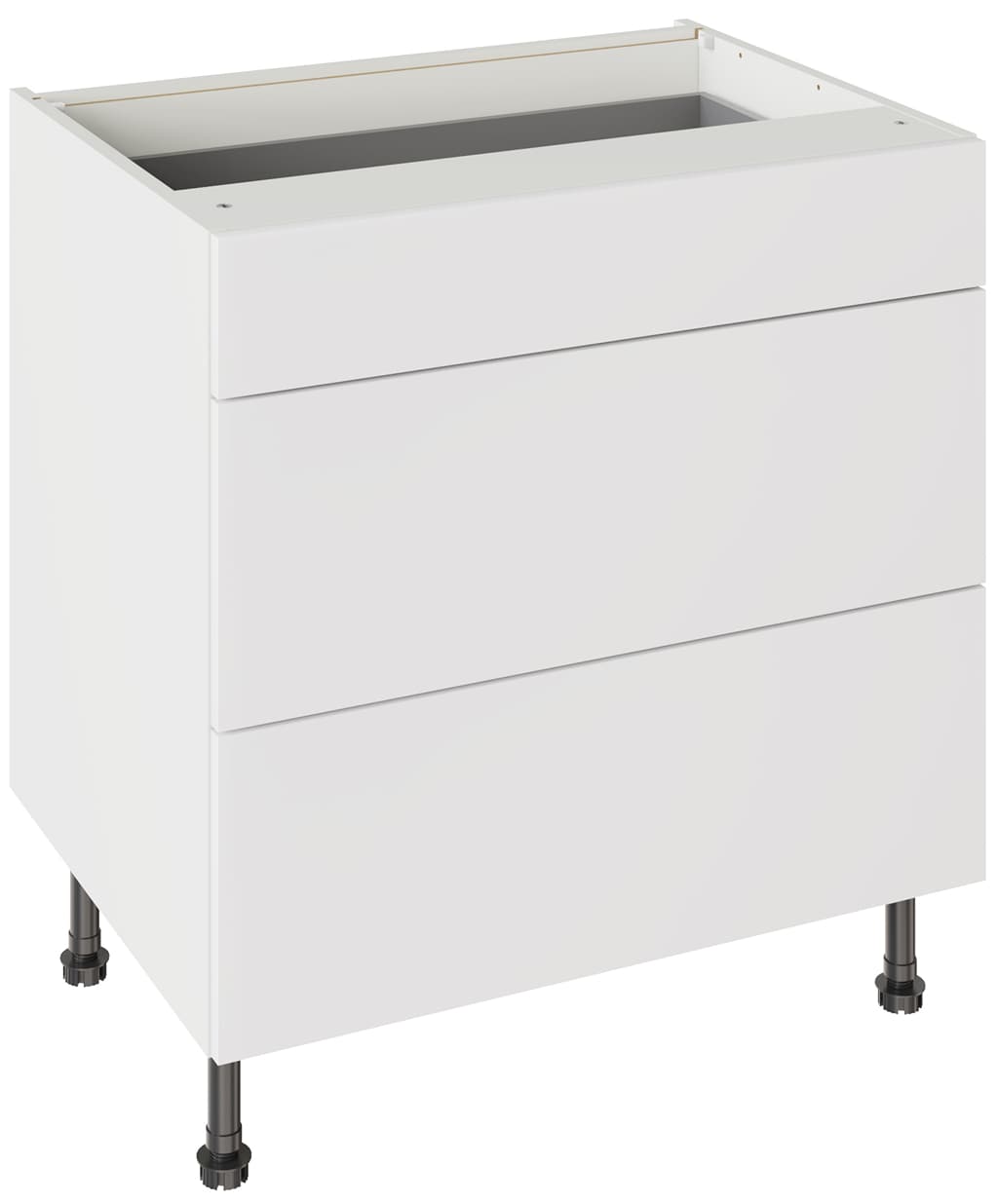 Kitchen Kit Flatpack 1000 Base Kitchen Cabinet Slab Super Gloss White