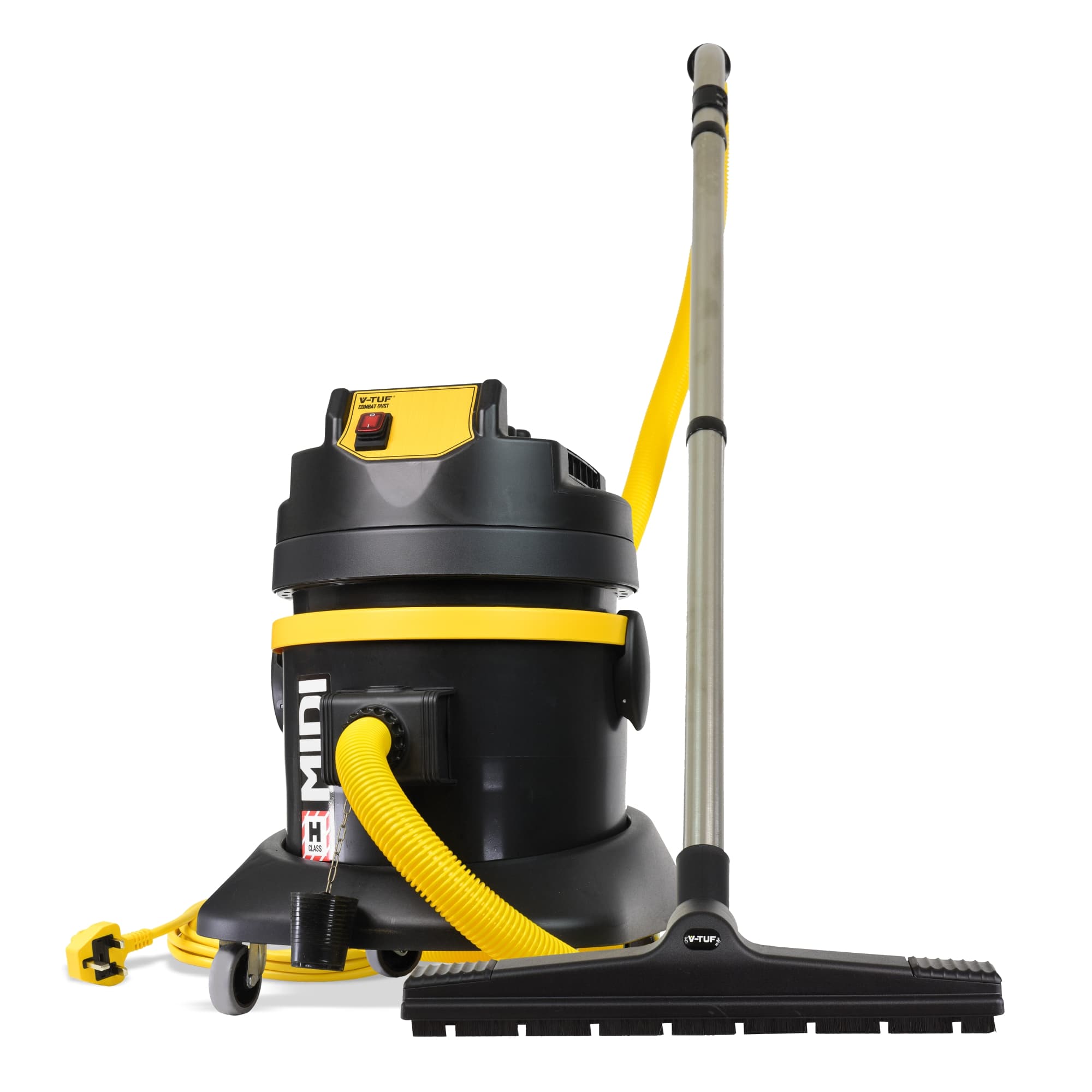 V-Tuf Durable Midi H-Class 1400W Dust Extractor, 21L
