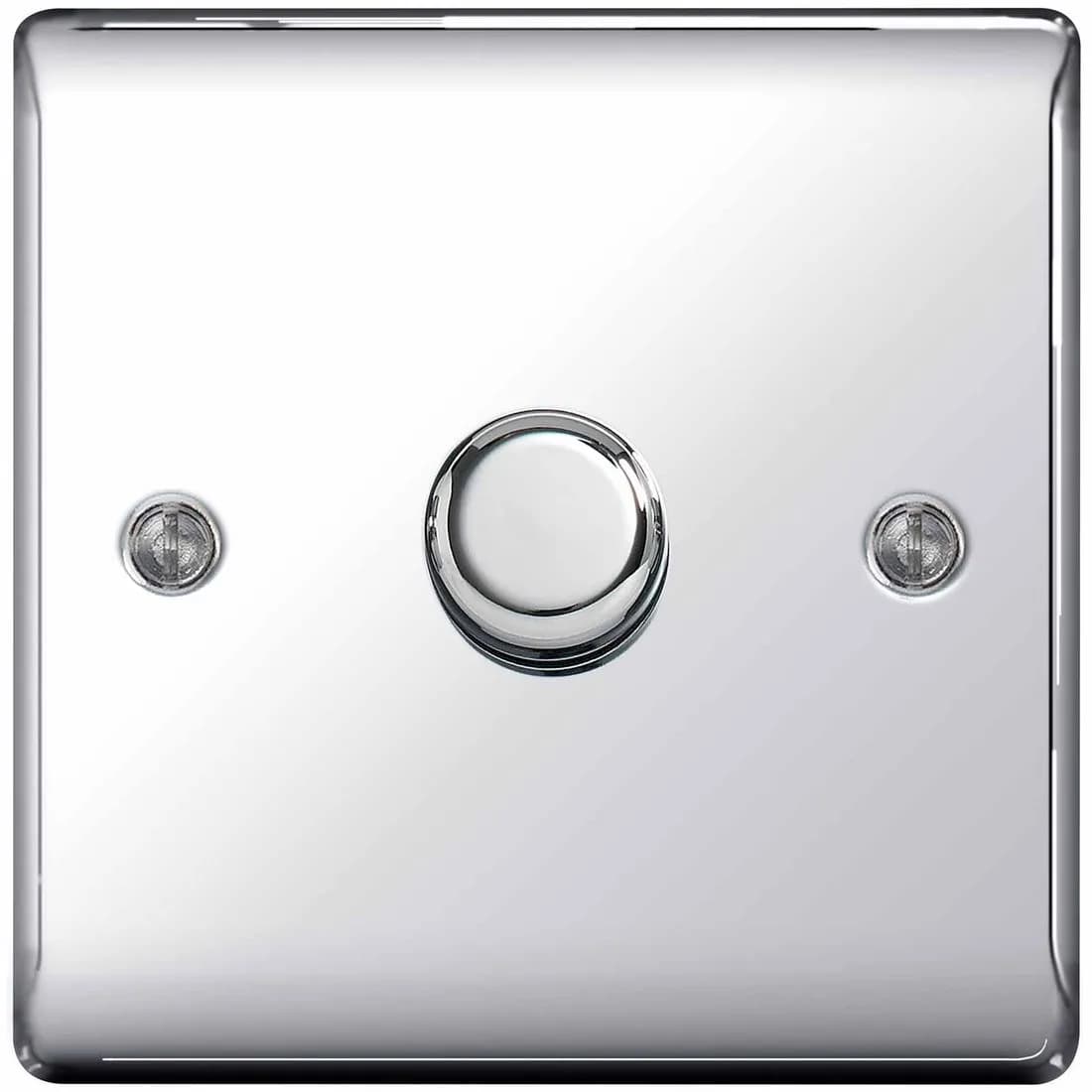 Bg Nexus 1G 2W Dimmer 400W Polished Chrome