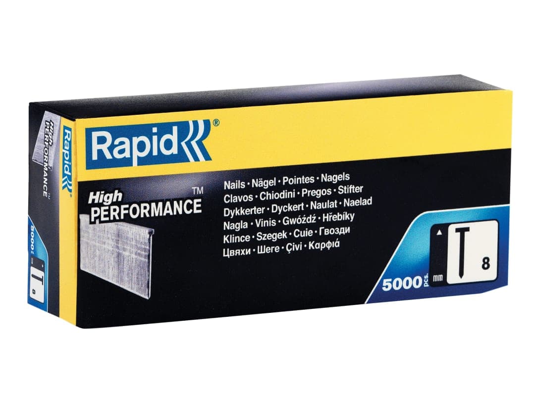 Rapid No.8 Brad Nails 18Ga 40mm (Box 5000) 40100535