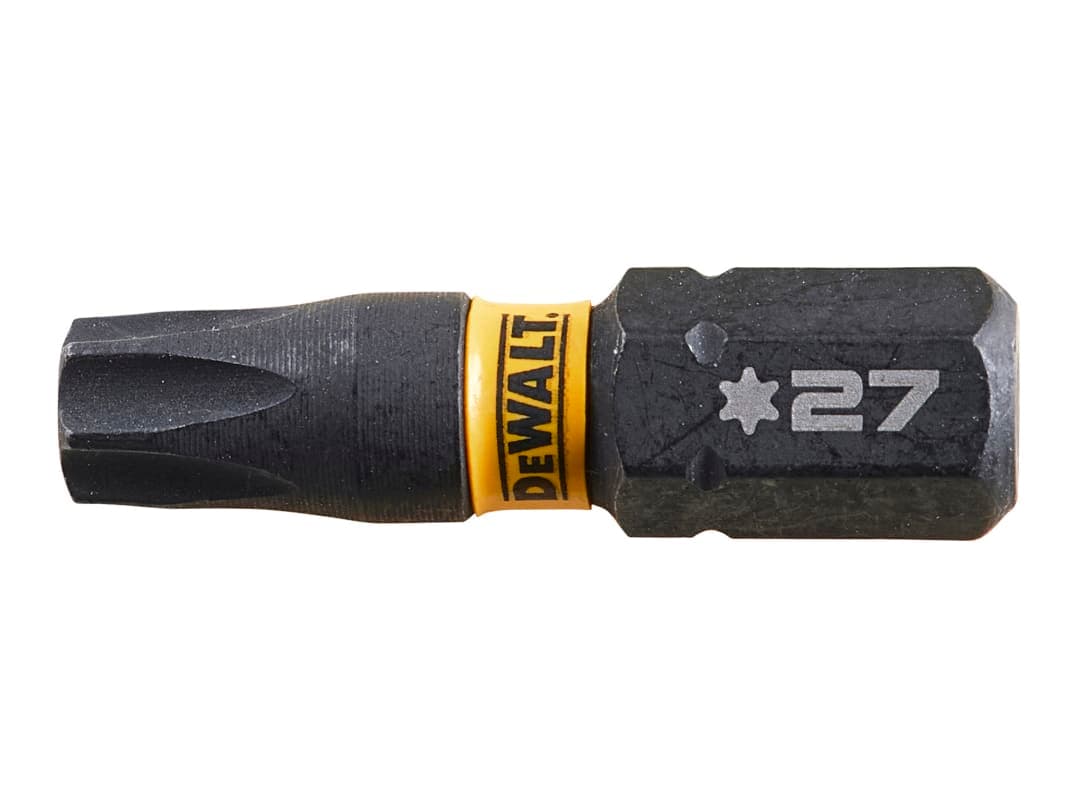 DEWALT Power Tools EXTREME FlexTORQ Bits T27 x 25mm (Pack 5) DT7383T-QZ