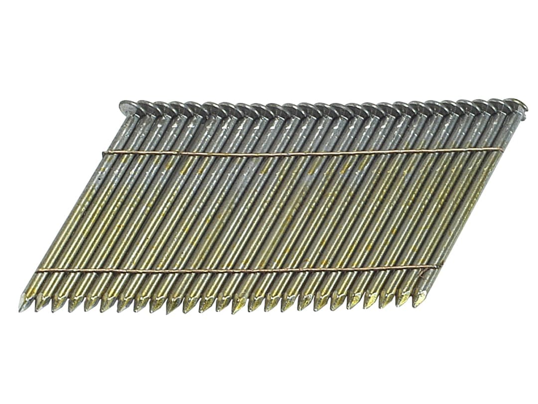 Bostitch 28° Bright Smooth Shank Stick Nails 3.1 x 90mm (Pack 2000) S31090