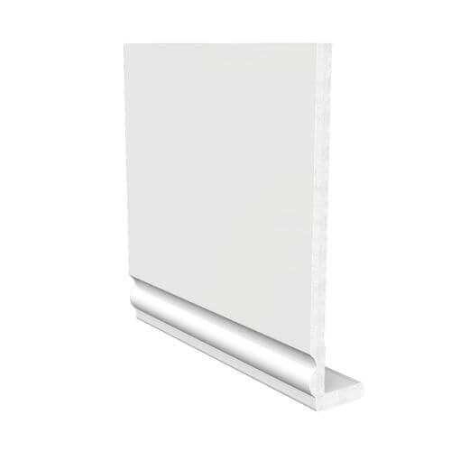 250mm White Ogee Fascia Capping Board - 10mm x 5mtr