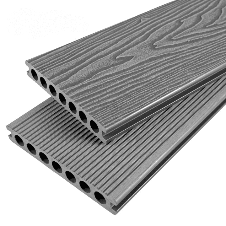 Classic Timbosite Decking Board Light Grey - 148mm x 3660mm