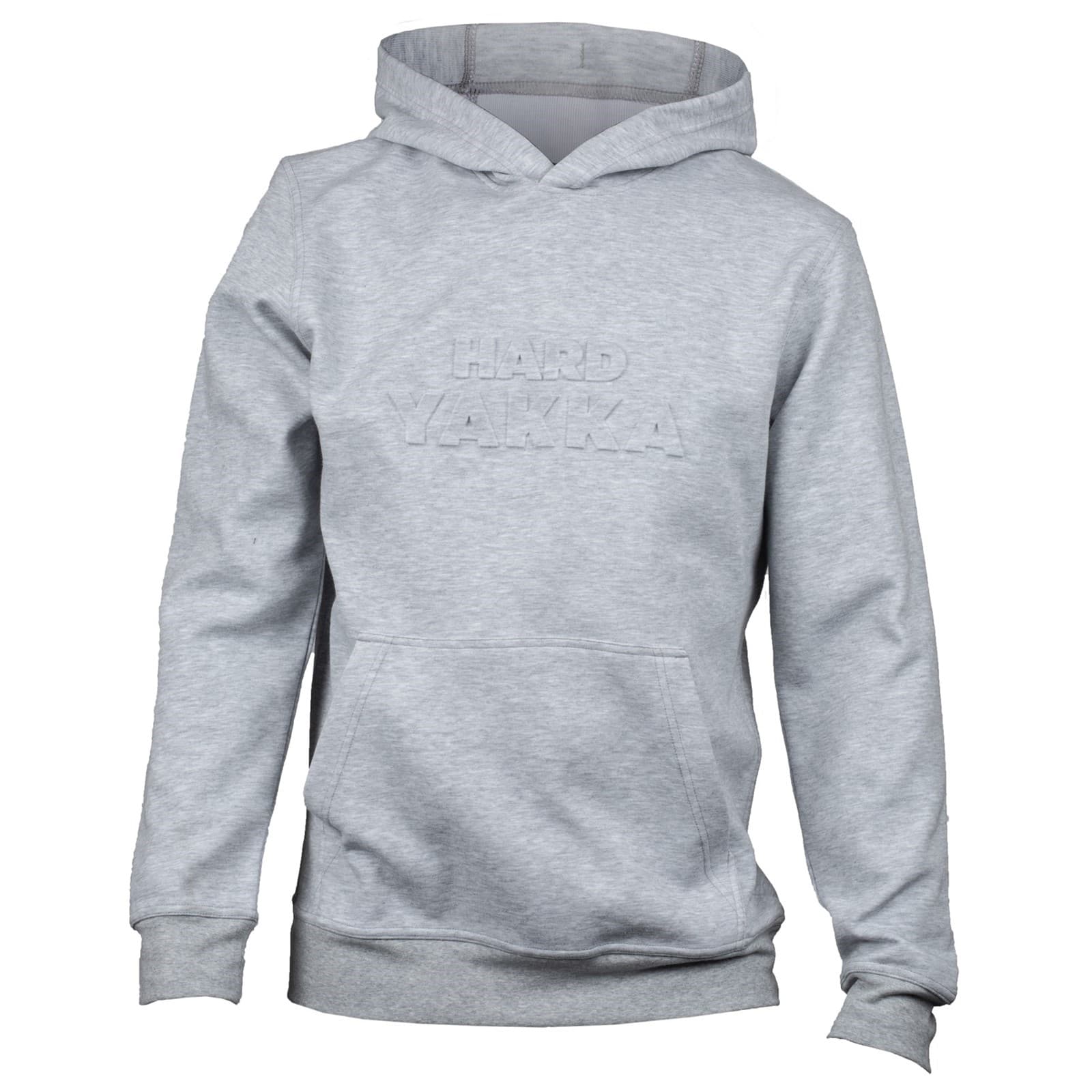 Hard Yakka Embossed Pullover Hoodie Size Med Grey 34704-59364-04