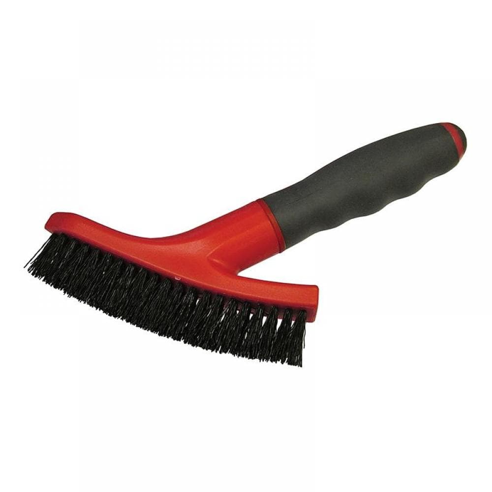 Faithfull 980071100 Grout Scrubbing Brush Soft Grip Handle