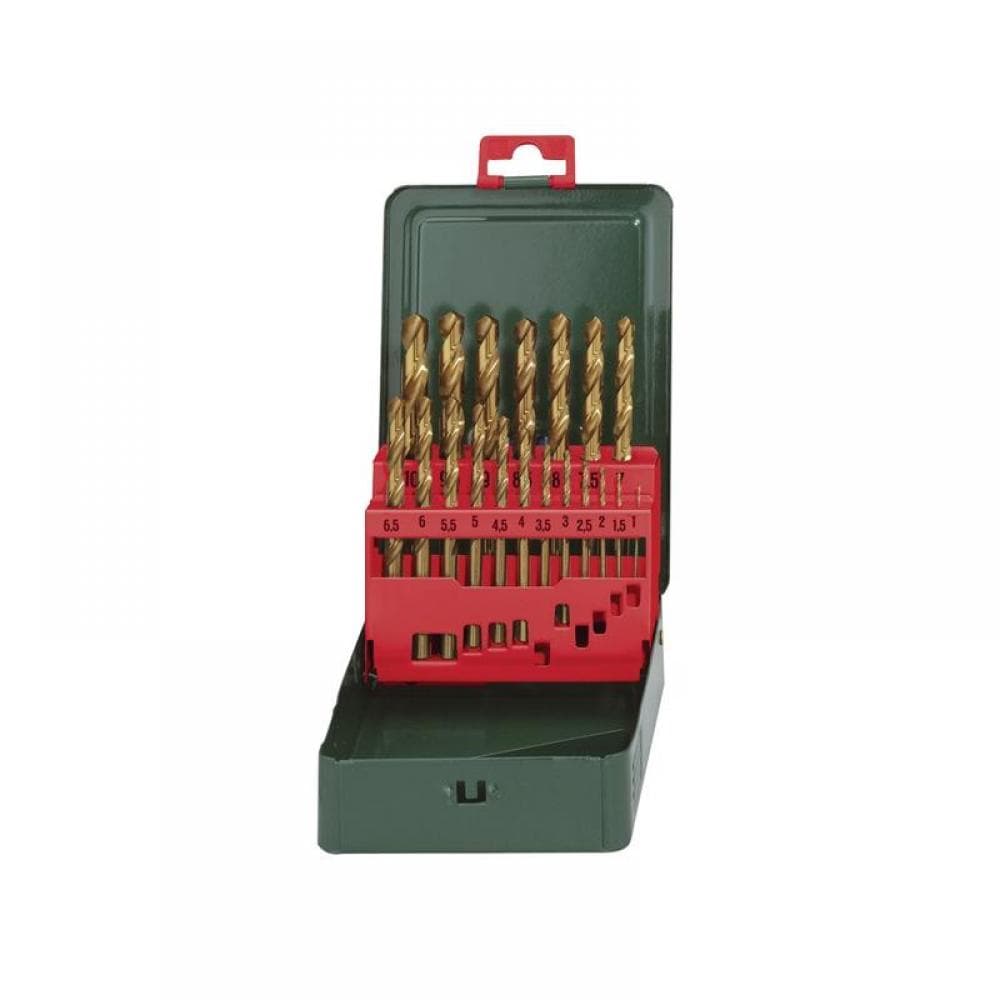 Metabo 627156000 Hss-Tin Drill Bit Set 19 Piece