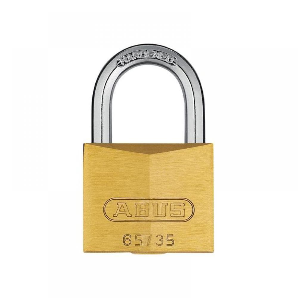 Abus Mechanical 02833 65/35Mm Brass Padlock