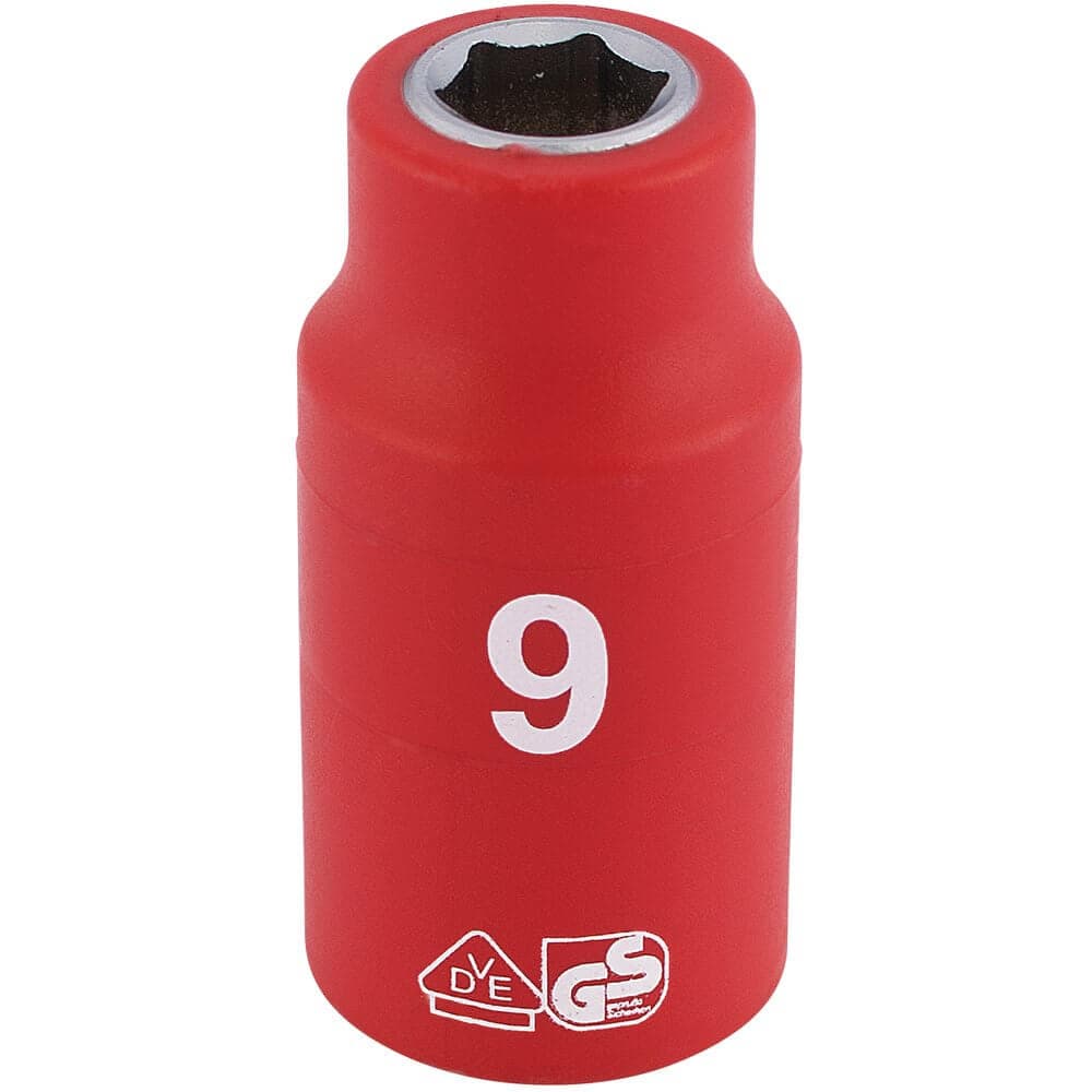 Draper Expert 31556 Fully Insulated Vde Socket 3/8in Sq. Dr. 9Mm each