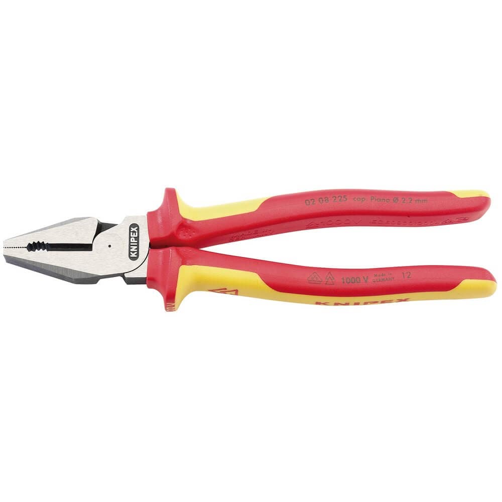 Knipex 32018 02 08 225Uksbe Vde Fully Insulated High Leverage Combination Pliers 225Mm each
