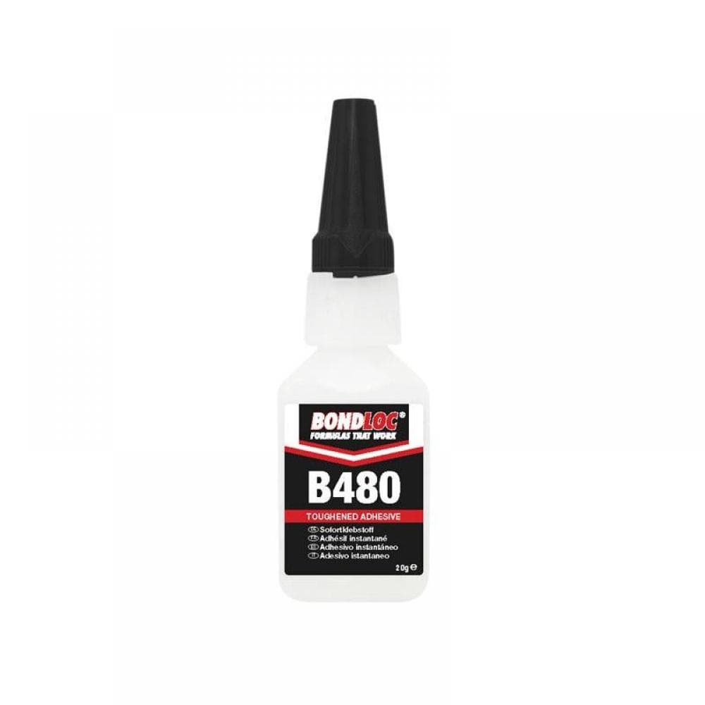 Bondloc B480-20 B480 Black Rubber Toughened Cyanoacrylate 20G