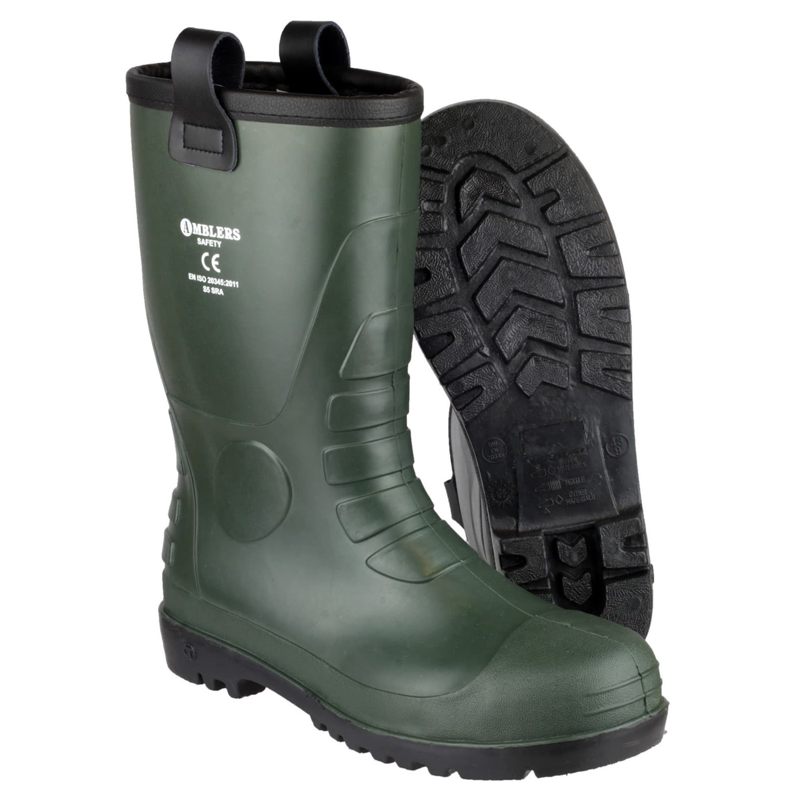 Amblers Safety Fs97 Pvc Rigger Safety Boot Size 11 21154-33824-09