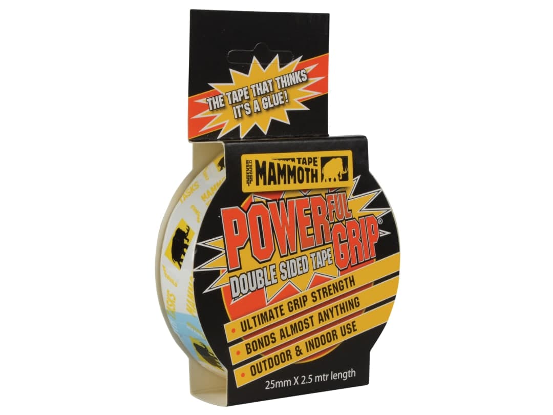 Everbuild Sika Mammoth Powerful Grip Tape 25mm x 2.5m 484679
