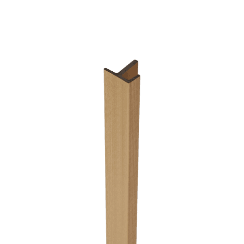 Composite Panel Cladding F Trim - 3.6mtr Natural Oak