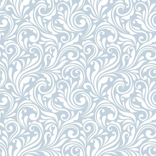 Acrylic Wall Panel - 1200mm x 2400mm x 4mm Victorian Floral Sky
