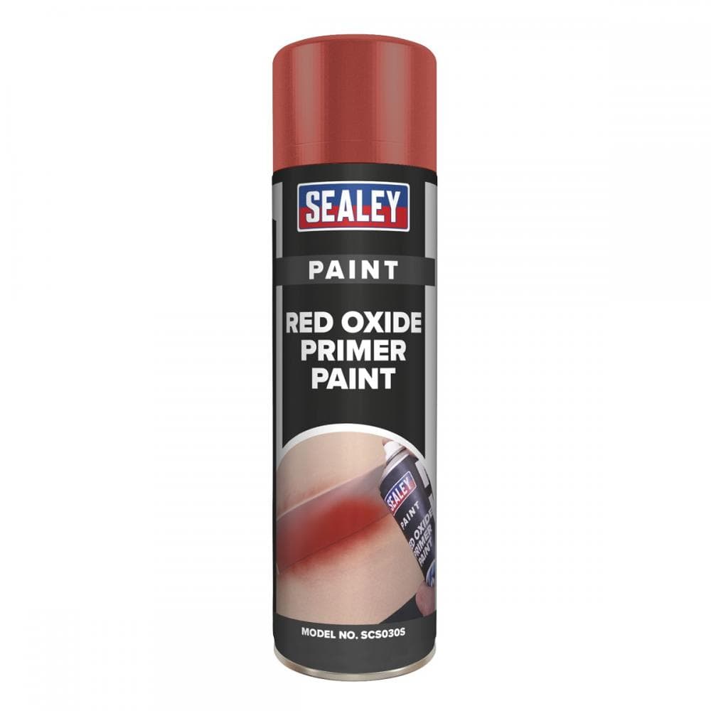 Sealey SCS030S Red Oxide Primer Paint 500Ml