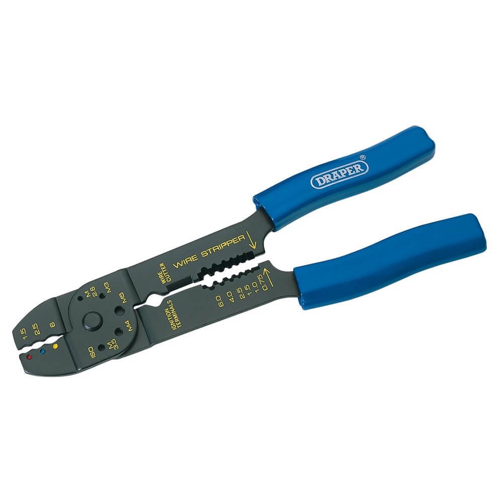 Draper 13657 4 Way Crimping Tool 215Mm each