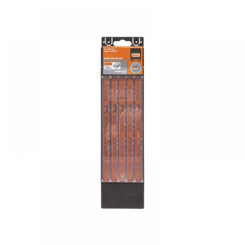 Bahco 3906-300-32-100 3906 Sandflex® Hacksaw Blades 300Mm (12In) X 32 Tpi (Pack 100)