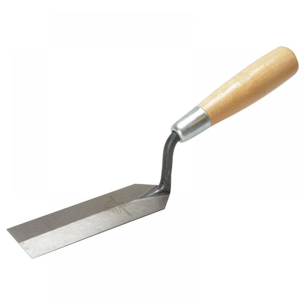 Marshalltown M54 54 Margin Trowel Wooden Handle 5 X 1.1/2In