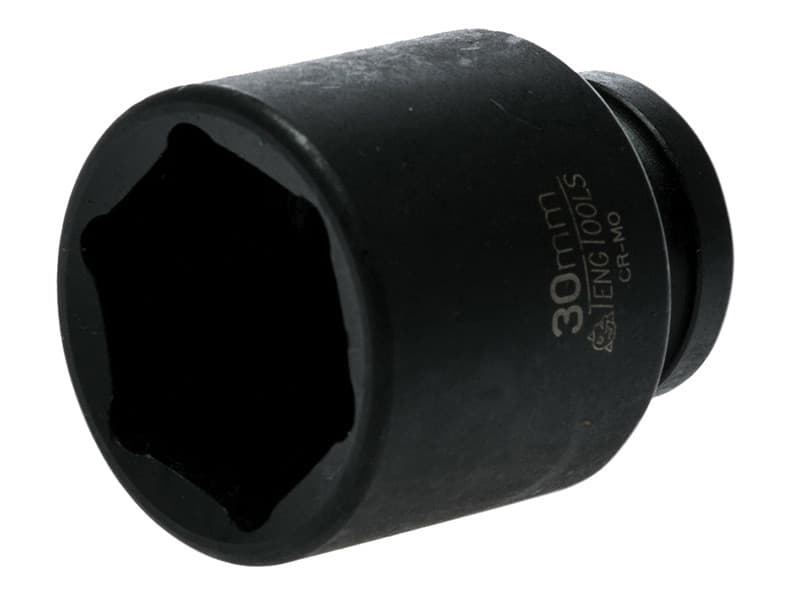 Teng 920530N Impact Socket Hexagon 6-Point 1/2In Drive 30Mm