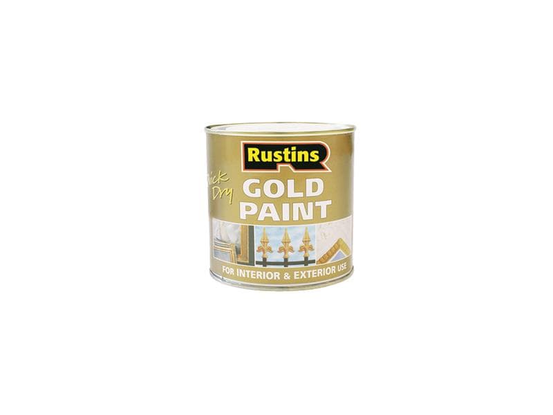 Rustins GOLE100 Gold Paint 100Ml