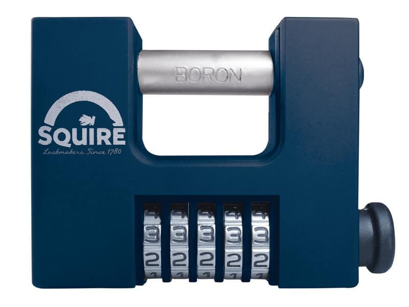 Squire CBW85BX Cbw85 Hi-Security Shutter Combination Padlock 83Mm Boxed