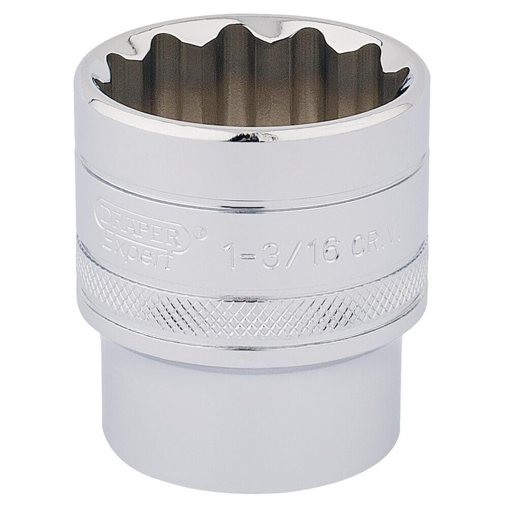 Draper Expert 33728 Hi-Torq® 12 Point Socket 1/2in Sq. Dr. 1.3/16in each