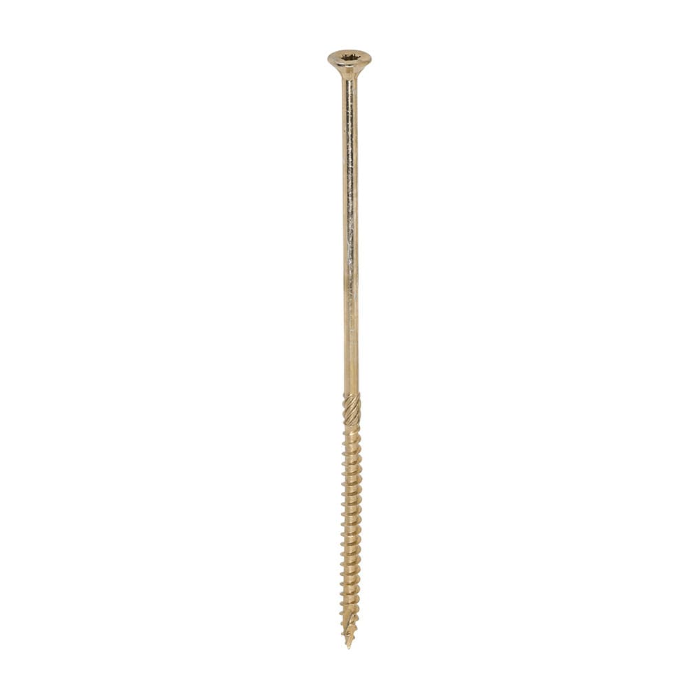 Timco 60180C2C C2 Clamp-Fix Multi-Purpose Premium Screws - Tx - Double Countersunk - Yellow 6.0 X 180 Box 100