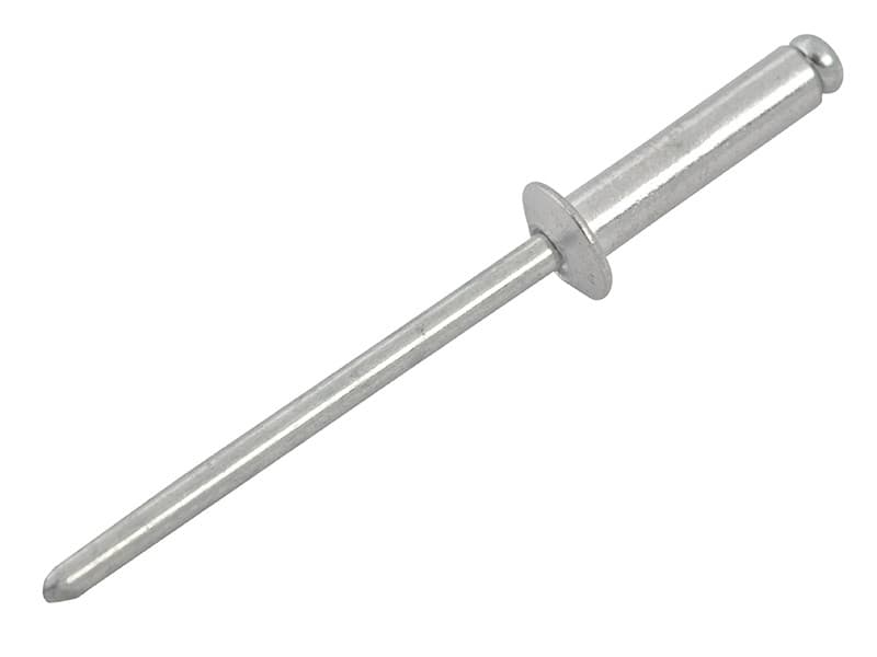 Faithfull Aluminium Rivets 3.2 X 13Mm Long Pre-Pack Of 100