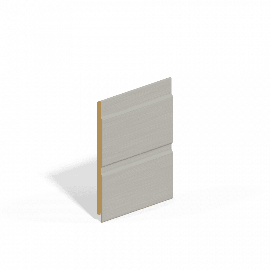 Double Shiplap MDF Cladding - 194mm x 4.88mtr Grey Primed