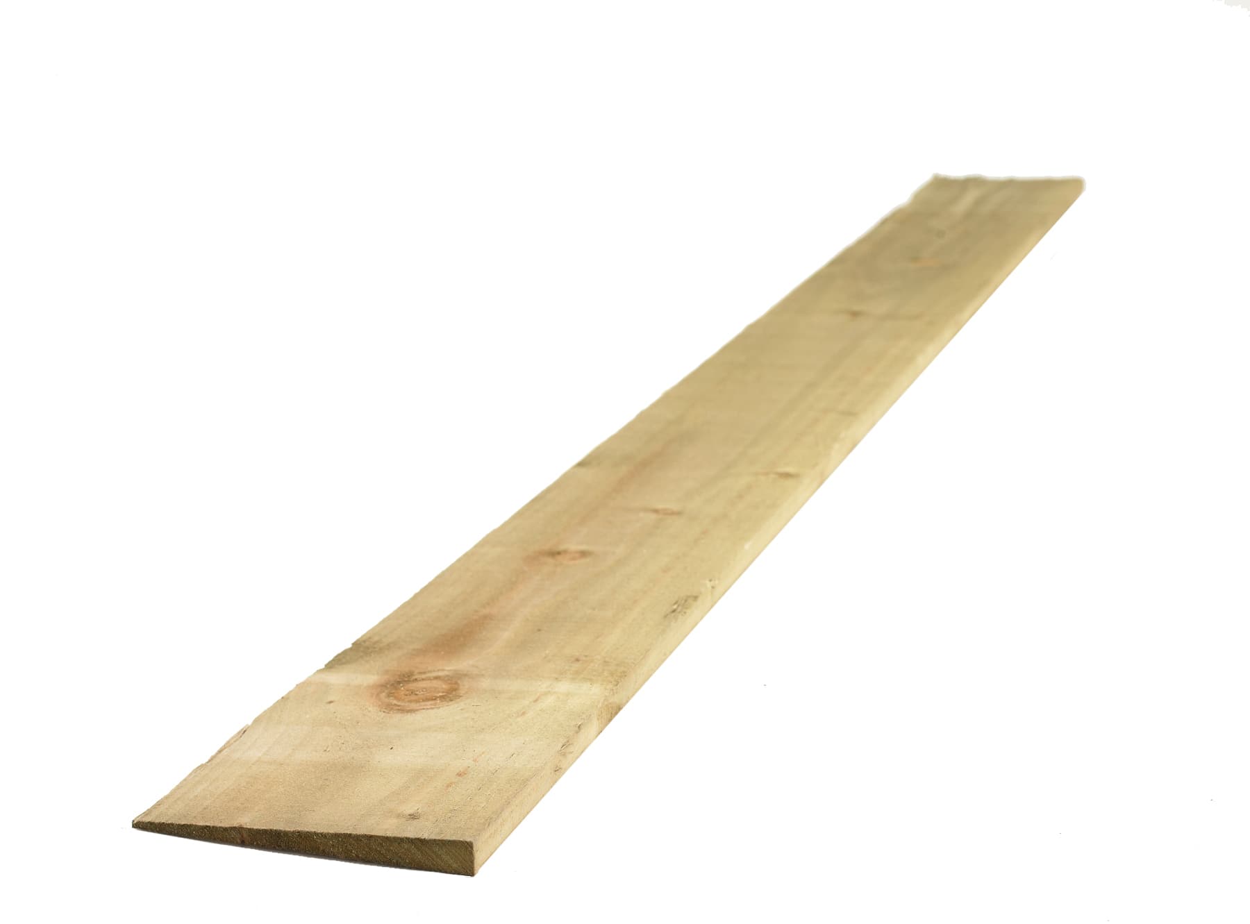Bsw Timber Green Treated Featheredge Fencing Board 2EX, 22x150mm x 1.8m