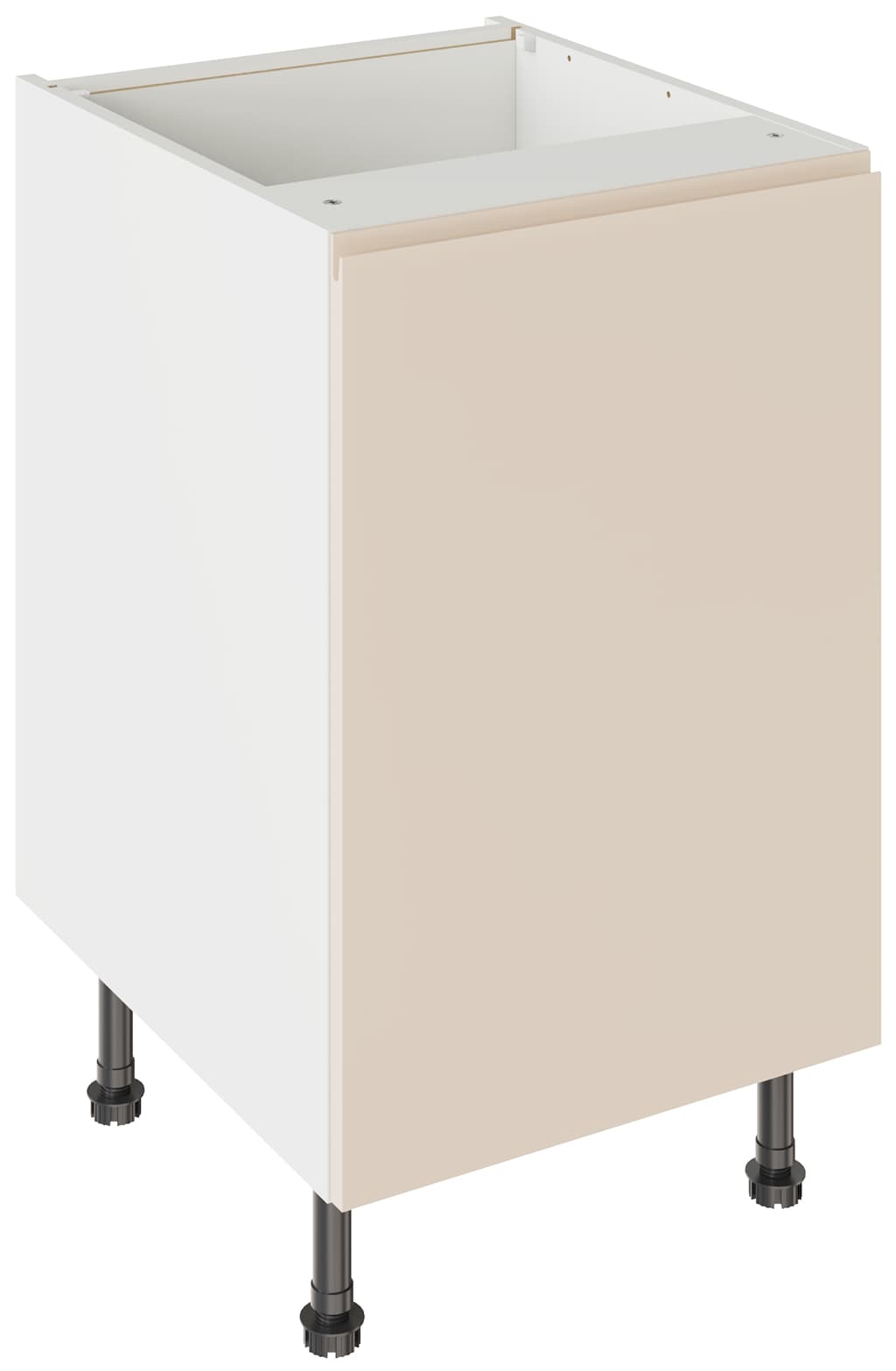 Flatpack Base Unit J-PULL Ultra Matt Cashmere 500mm