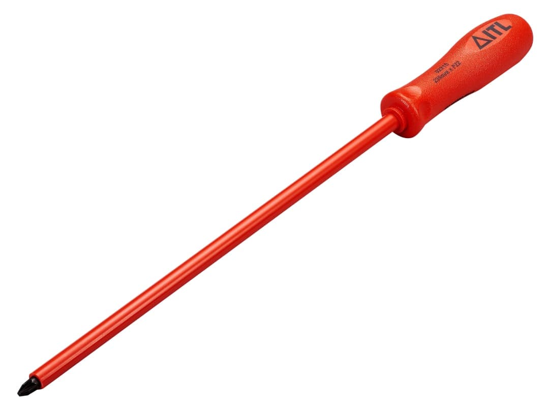 ITL Insulated Insulated Screwdriver Pozi No.2 x 250mm (10in) 02210