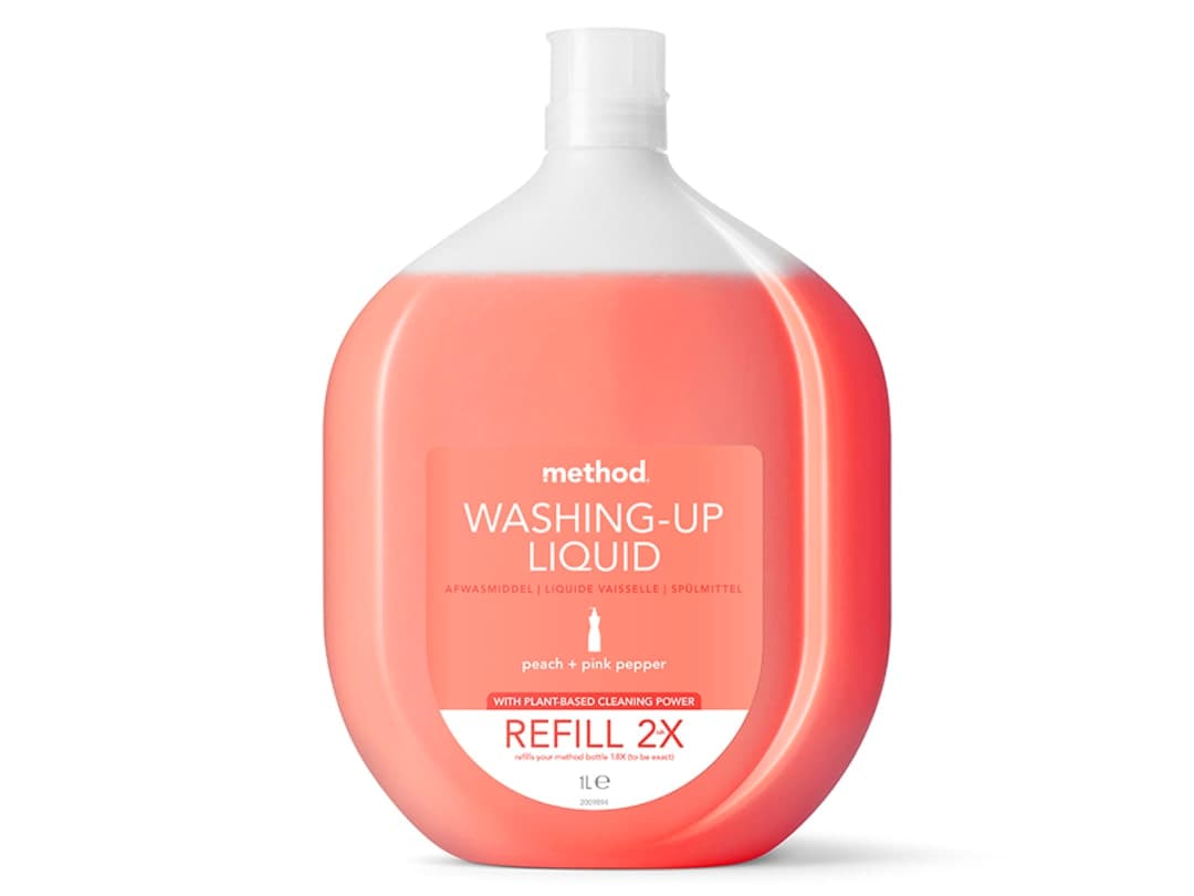 method Washing Up Liquid Refill Peach & Pink Peppercorns 1L 4005982 4005982