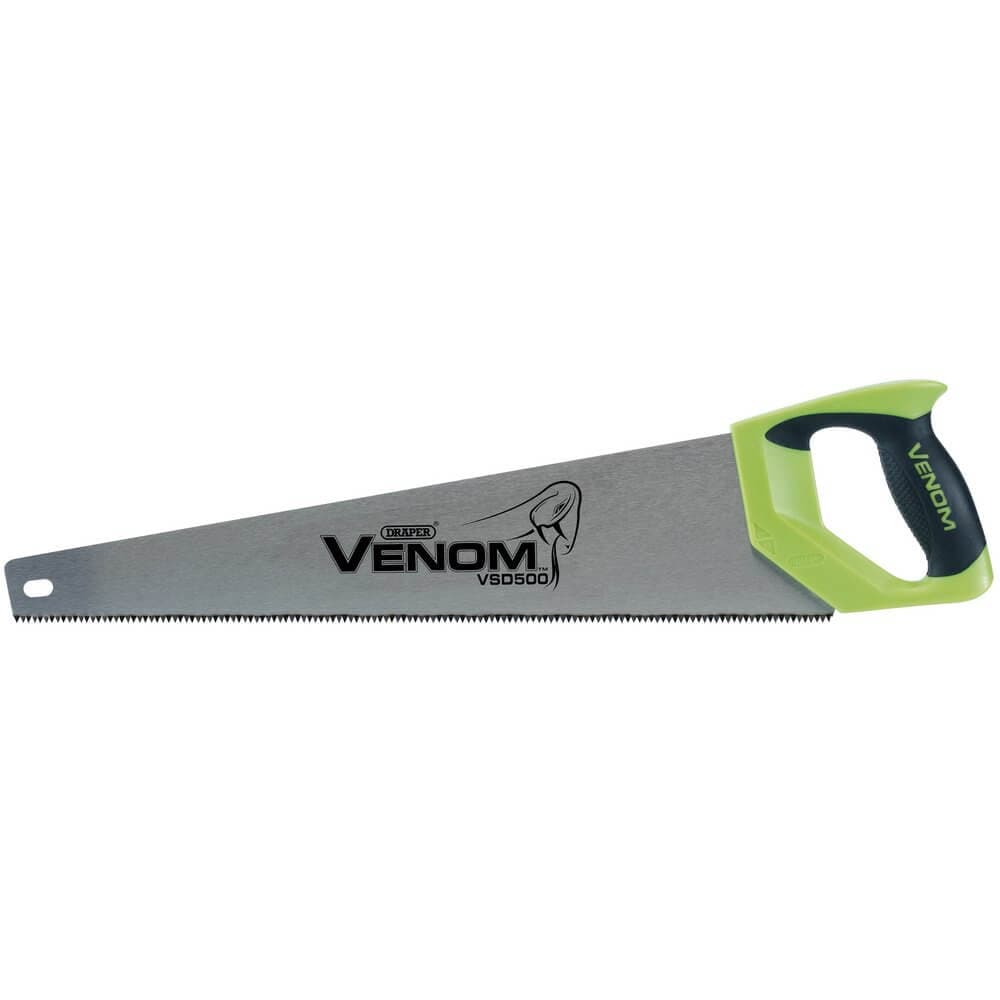 Draper 82194 Venom® First Fix Double Ground Handsaw 500Mm 7Tpi/8Ppi each