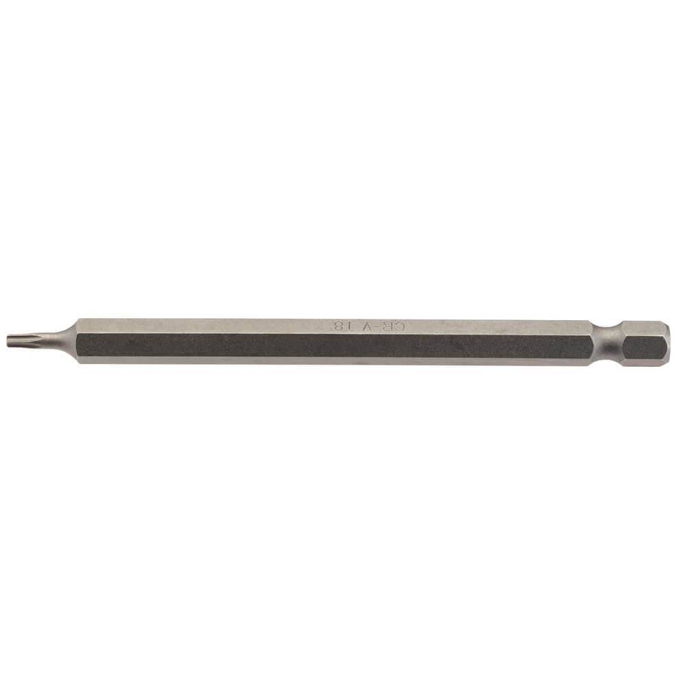Draper 66907 Tx-Star® Insert Bit 1/4in Hex 100Mm Long T8 (Pack Of 1) each