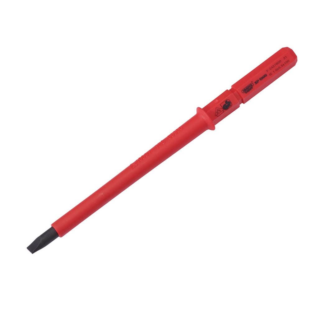 Xp1000 24739 Vde Plain Slot Interchangeable Screwdriver Blade 5.5 X 100Mm each 1