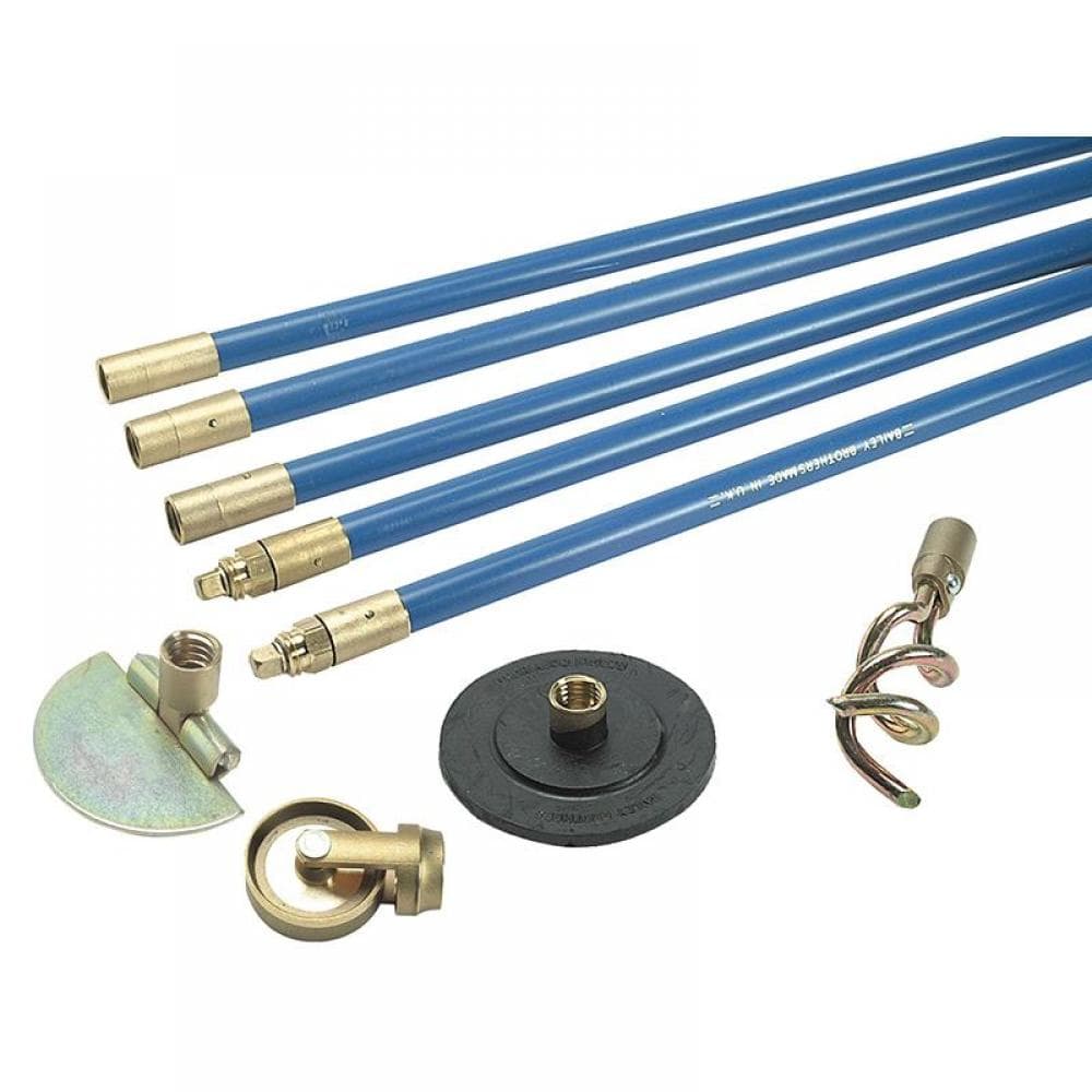 Bailey 1324 1324 Lockfast 3/4In Drain Rod Set 4 Tools