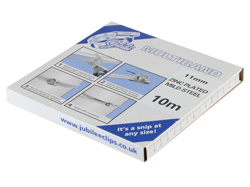 Jubilee® MB1701 Multiband Mild Steel 11Mm 10M Pack