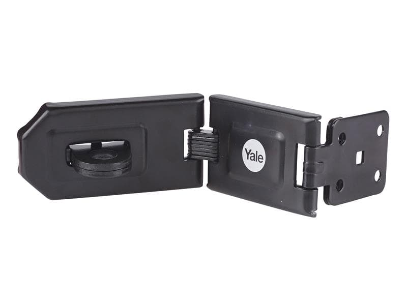 Yale Locks Y155B/160/BK Hardened Steel Hasp 160Mm