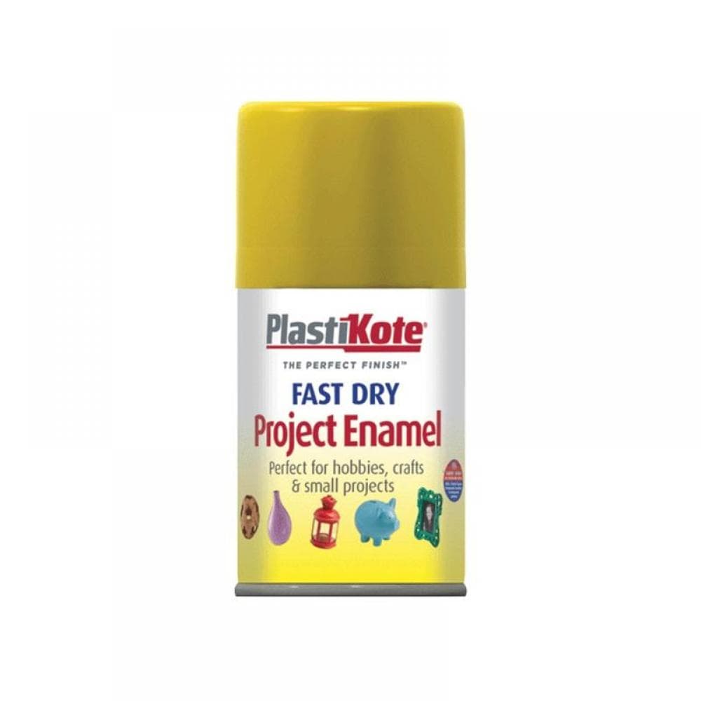Plastikote 001390 Fast Dry Enamel Aerosol Brass 100Ml