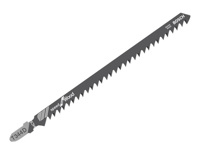 Bosch Powertool Accessories 2608633A34 T 344 D Speed For Wood Jigsaw Blade 152Mm Pack Of 5